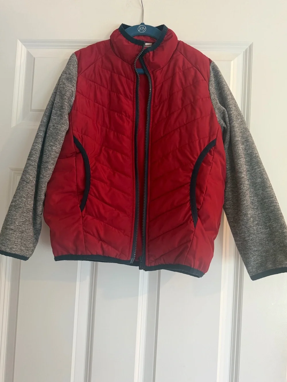 Egg New York Quilted & Fleece Zip Jacket